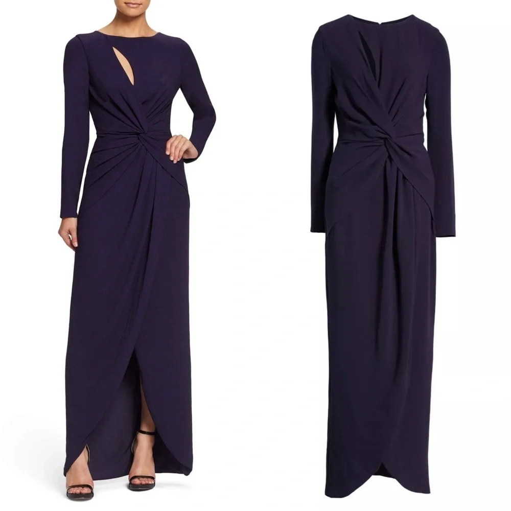 Dress the Population Purple Maxi Dress - Picture 1 of 9